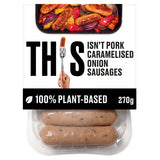 This Isn't Pork Plant-Based Caramelised Onion Sausages 270g GOODS ASDA   