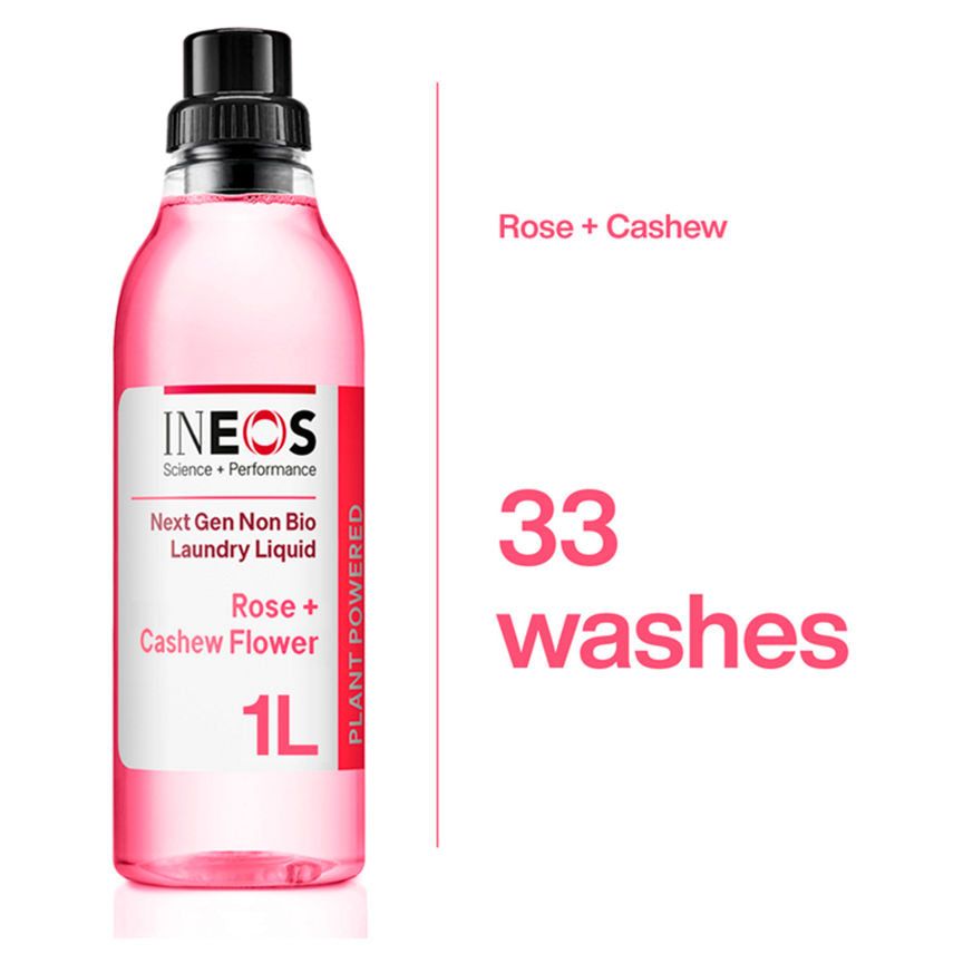 INEOS Next Gen Non Bio Laundry Liquid Rose + Cashew Flower