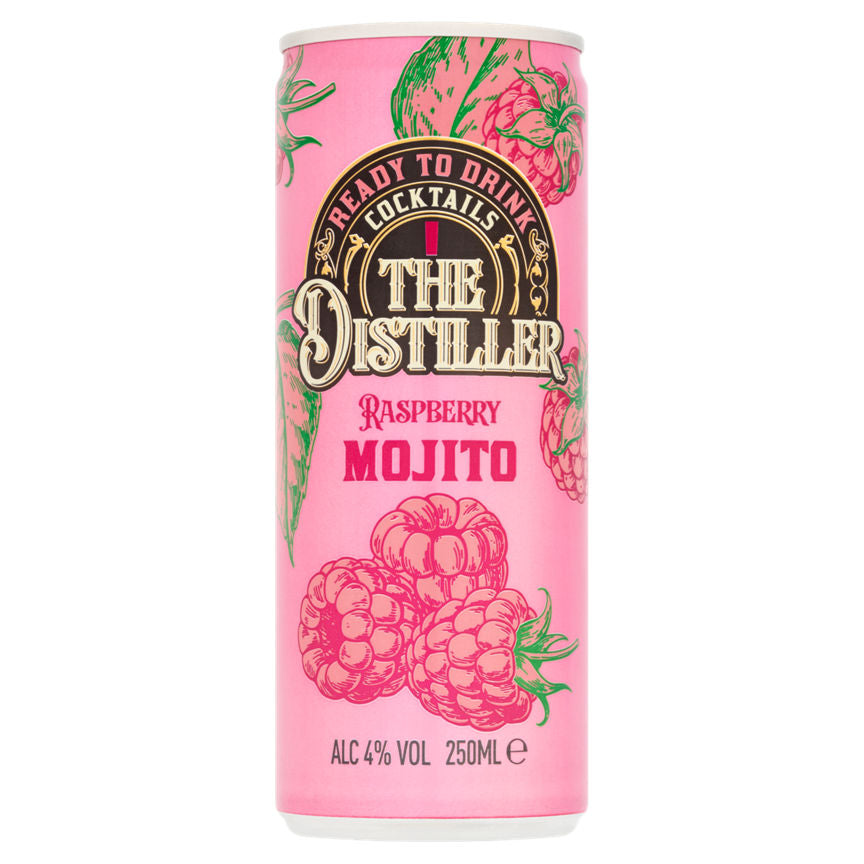 The Distiller Raspberry Mojito 250ml GOODS ASDA   