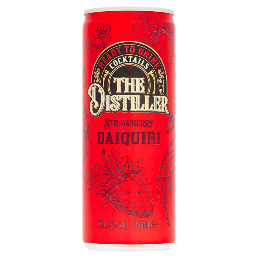 The Distiller Strawberry Daiquiri 250ml GOODS ASDA   