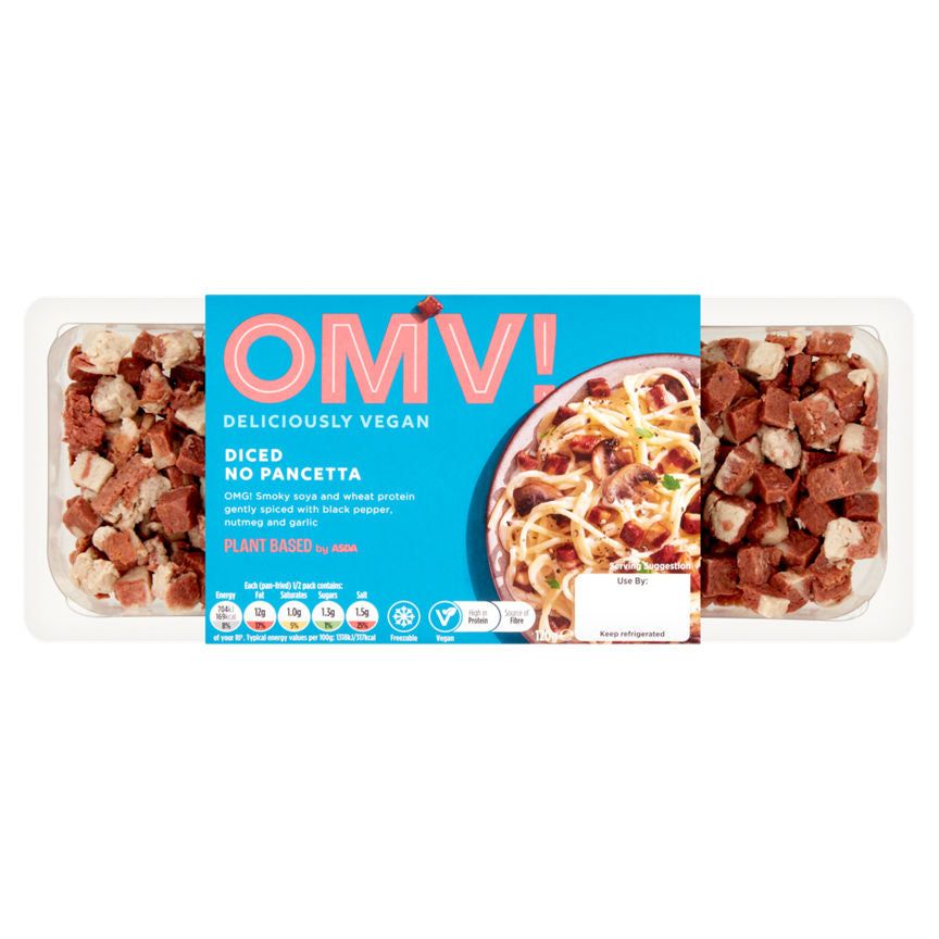 OMV! Deliciously Vegan Diced No Pancetta 120g