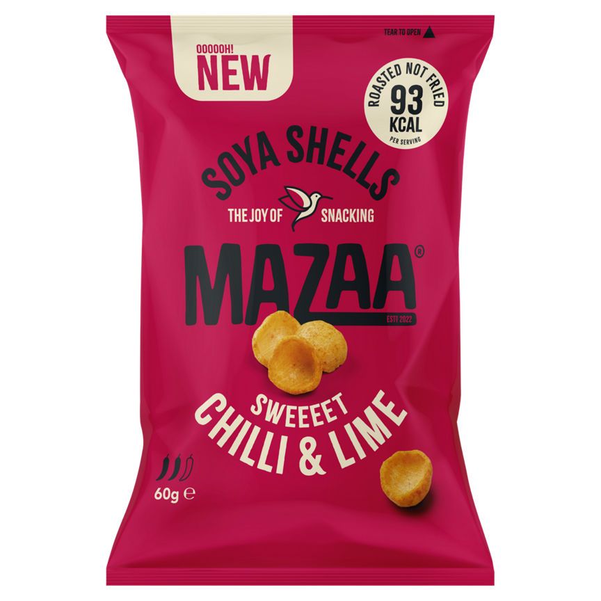 Mazaa Soya Shells Sweet Chilli & Lime