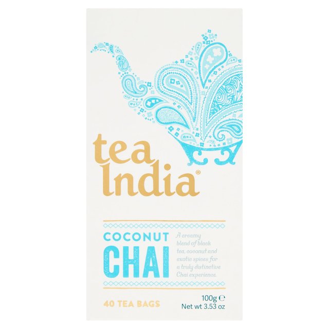 Tea India Coconut Chai   40 per pack