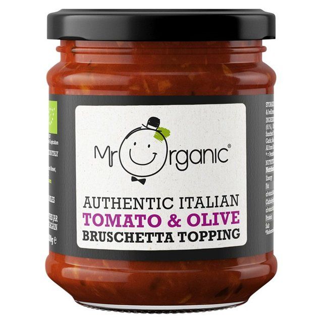 Mr Organic Tomato & Olive Bruschetta Topping   200g