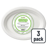 White Microwaveable Buffet Platters   3 per pack GOODS M&S   