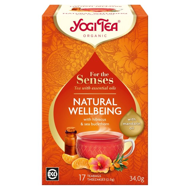 Yogi Tea For the Senses Natural Wellbeing   17 per pack GOODS M&S   