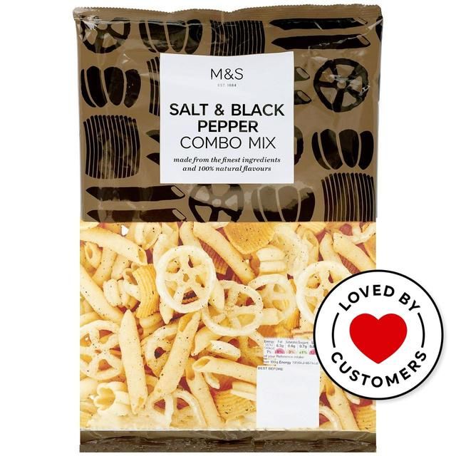 M&S Salt & Black Pepper Combo Mix   150g