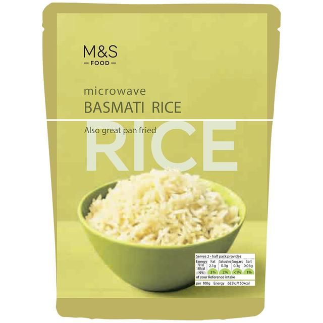 M&S Microwave Basmati Rice   250g GOODS M&S   