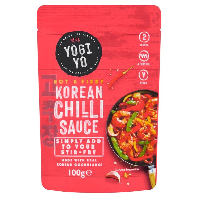 Yogiyo Hot Korean Chilli Stir-Fry Sauce   100g GOODS M&S   