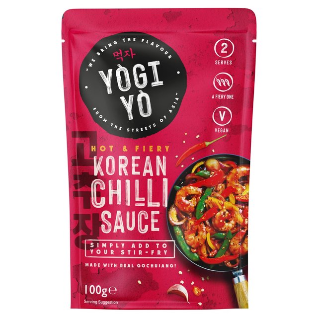 Yogiyo Hot Korean Chilli Stir-Fry Sauce   100g GOODS M&S   