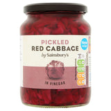 Sainsbury's Pickled Red Cabbage in Vinegar 680g (300g*) Pickled food Sainsburys   