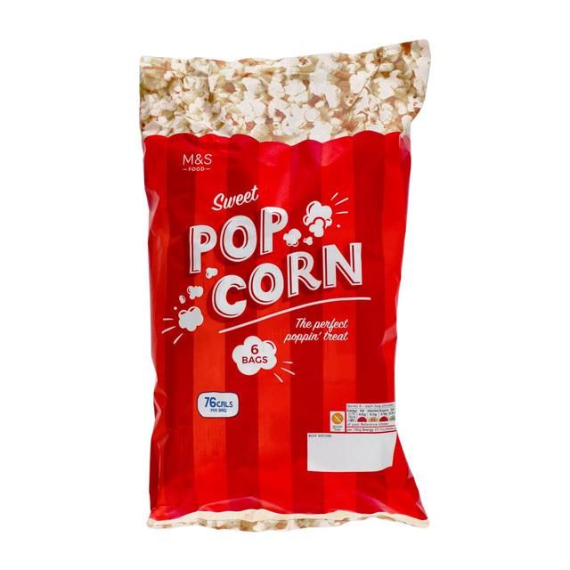 M&S Sweet Popcorn Multipack   6 per pack