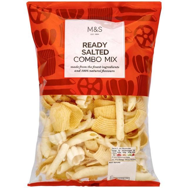 M&S Lightly Salted Combo Mix   150g