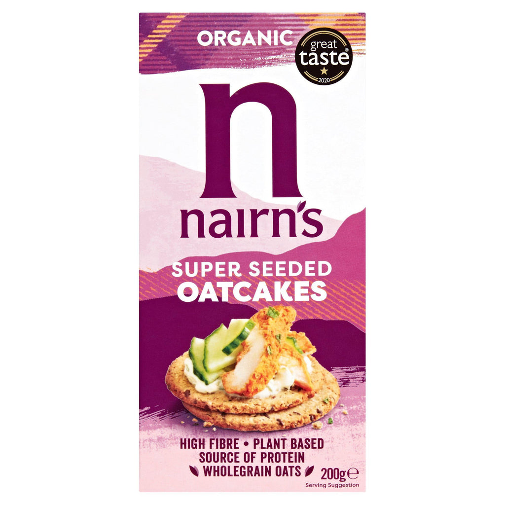 Nairn's Super Seeded Organic Oatcakes 200g