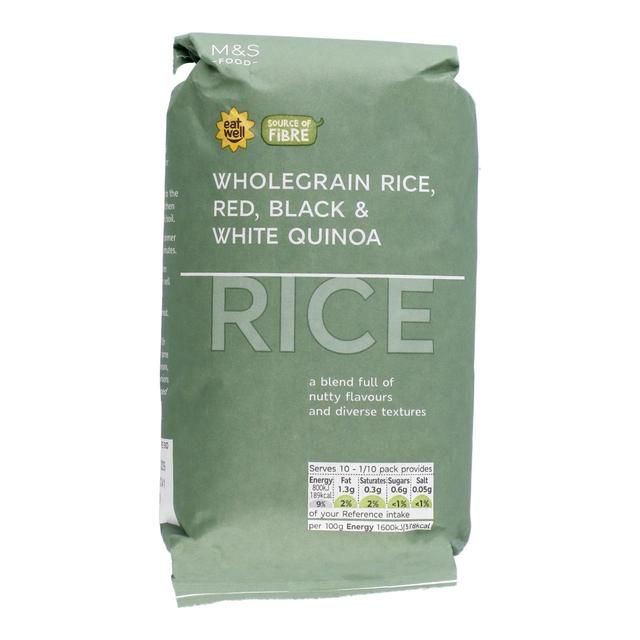 M&S Wholegrain Rice with Quinoa Mix   500g