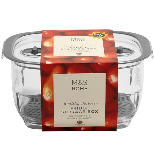 M&S Medium Fridge Storage Box 1.7L