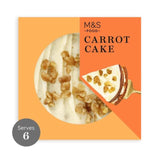 M&S Lightly Spiced Carrot Cake   410g GOODS M&S   