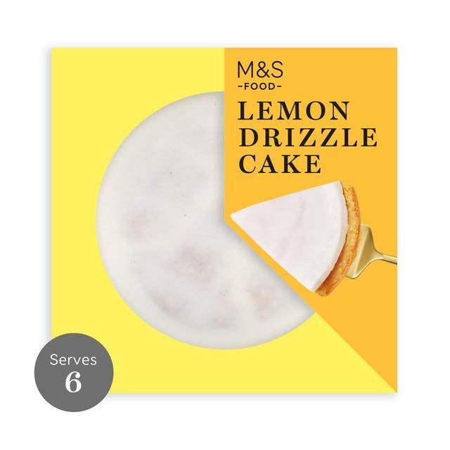 M&S Lemon Drizzle Cake   470g GOODS M&S   