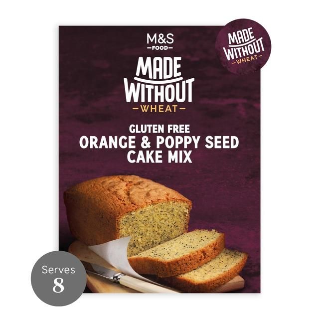 M&S Made Without Orange & Poppyseed Cake Mix   300g