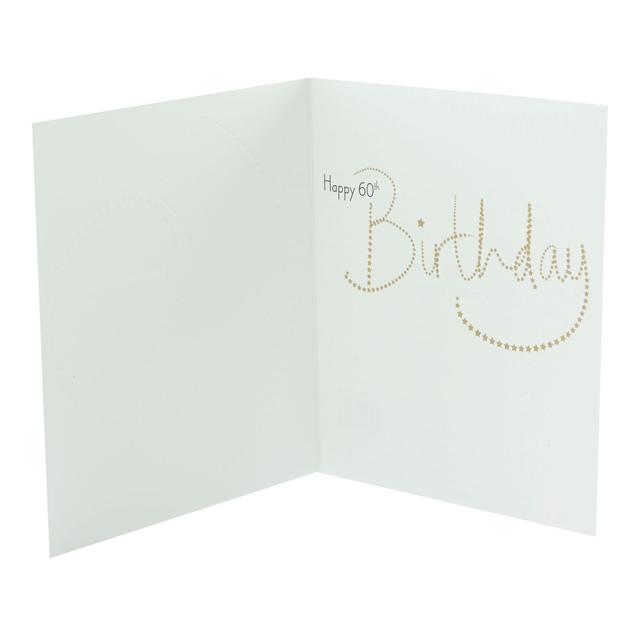 Time To Celebrate 60th Birthday Card