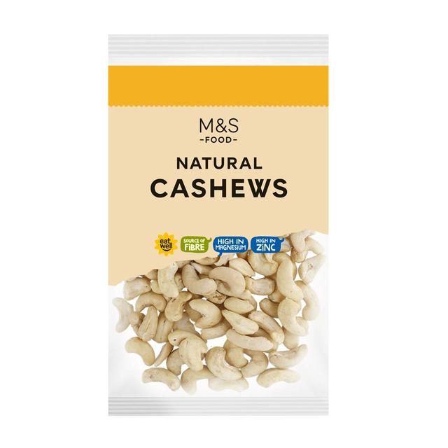 M&S Natural Cashews   350g