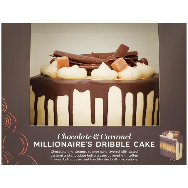 M&S Chocolate & Caramel Millionaire Cake   890g GOODS M&S   