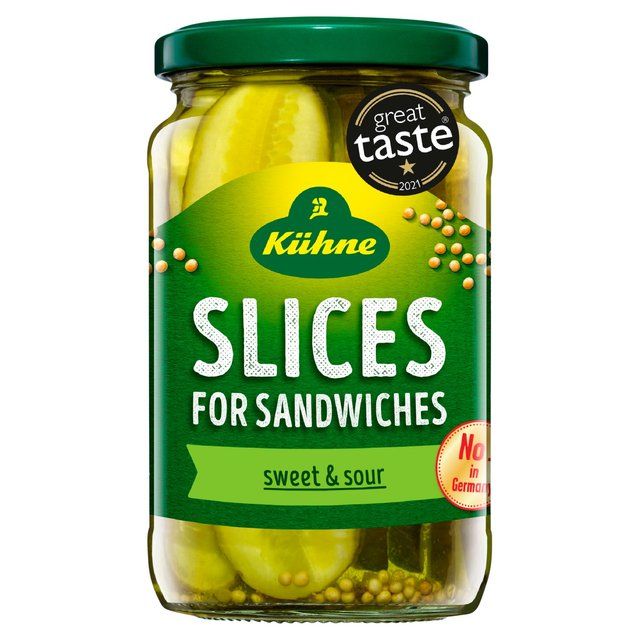 Kuhne Gherkin Sandwich Slices   330g GOODS M&S   