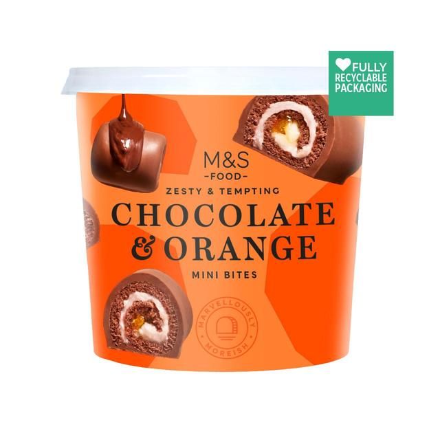 M&S Chocolate & Orange Mini Bites   310g