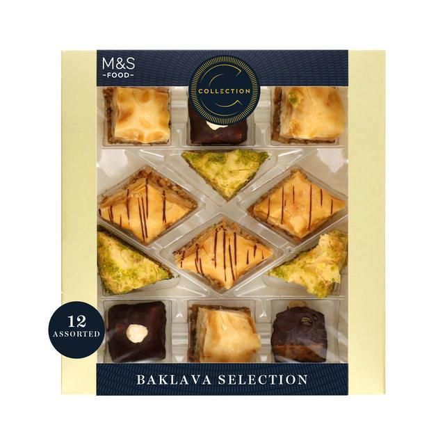 M&S Assorted Baklava Selection   12 per pack