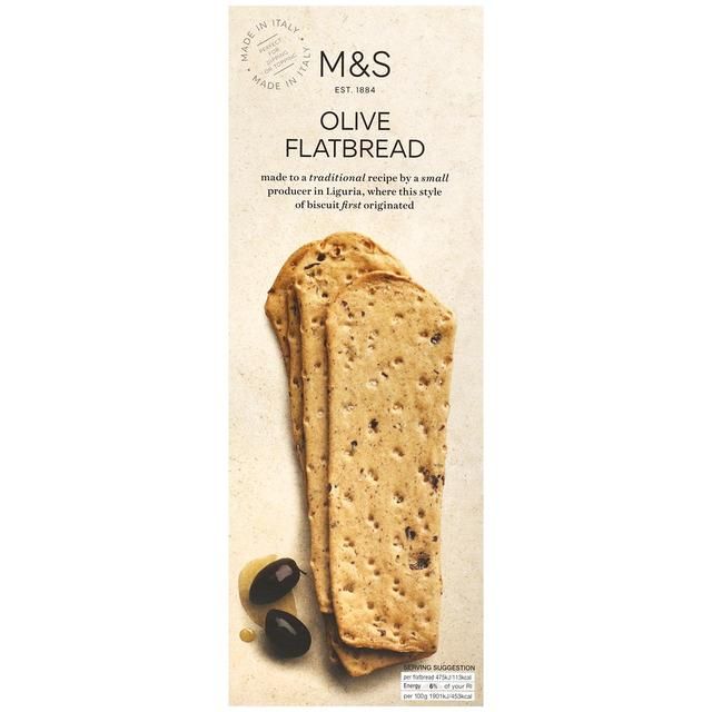 M&S Olive Flatbread   150g