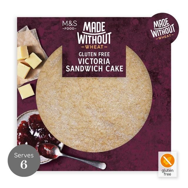 M&S Made Without Victoria Sandwich Cake   375g GOODS M&S   