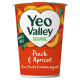 Yeo Valley Organic Peach & Apricot Yoghurt   450g