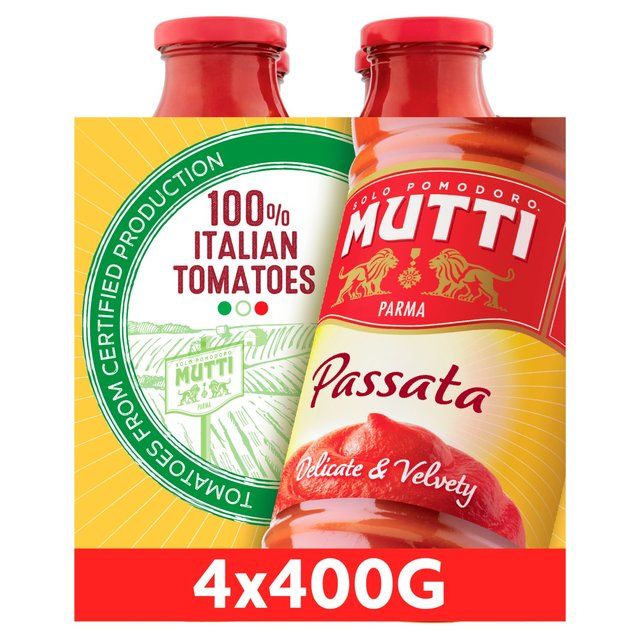 Mutti Passata   4 x 400g GOODS M&S   