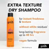 Schwarzkopf got2b Extra Texture Dry Shampoo   200ml GOODS M&S   