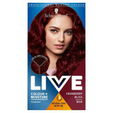 Schwarzkopf Live Colour Moisture M08 Cranberry Bliss Red Permanent Hair Dye GOODS M&S   