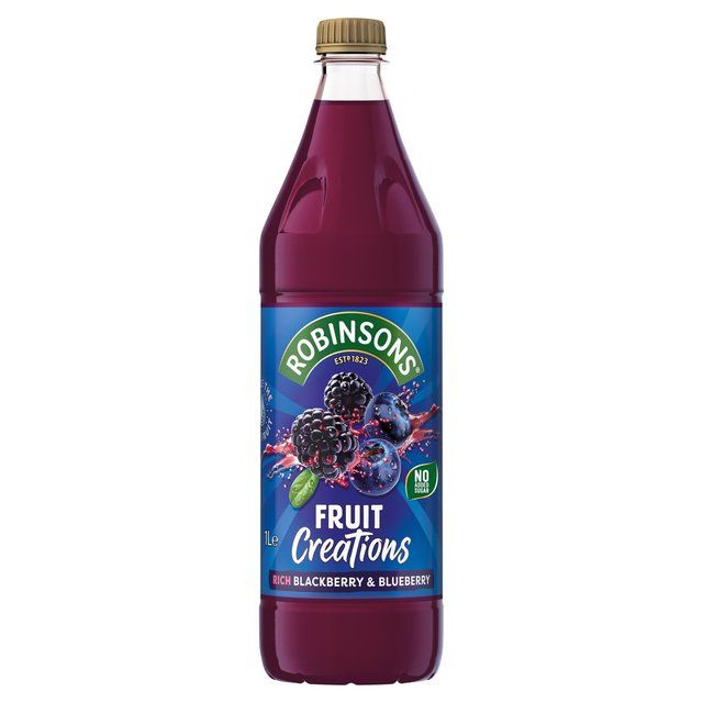 Robinsons Fruit Creations Blackberry and Blueberry   1L