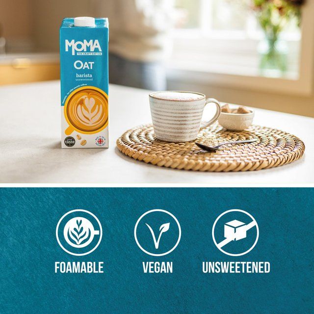 MOMA Barista Oat Drink Unsweetened   1L