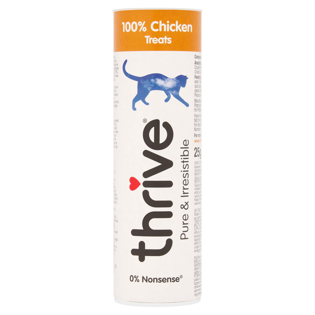 Thrive Cat Treats, 100% Chicken 27g