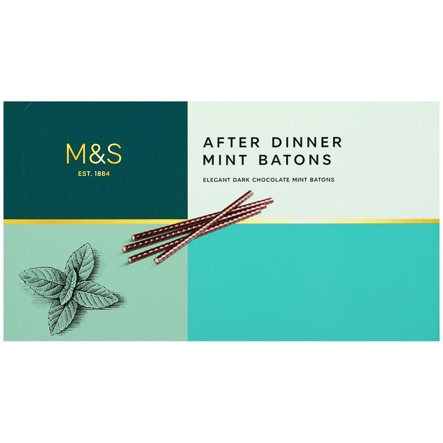 M&S After Dinner Mint Batons   125g