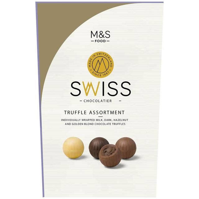 M&S Swiss Chocolate Truffle Assortment   665g GOODS M&S   