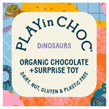 PLAYin CHOC Dinosaurs Organic Chocolate + Surprise Toy   50g GOODS M&S   