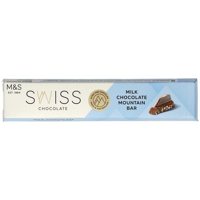 M&S Swiss Milk Chocolate Mountain Bar   100g GOODS M&S   