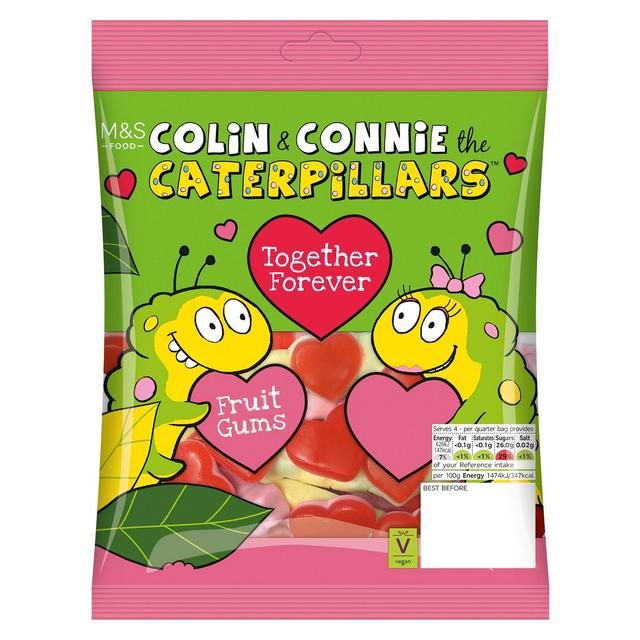 M&S Colin & Connie The Caterpillar Fruit Gums   170g