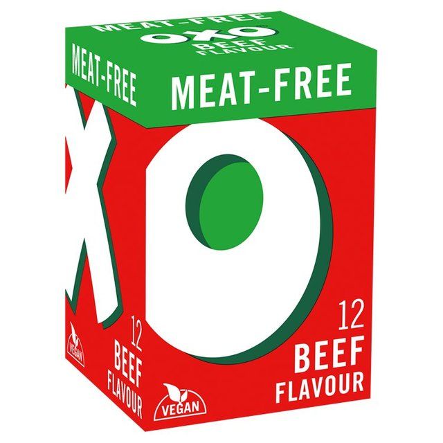 Oxo Vegan Beef Stock Cubes   71g