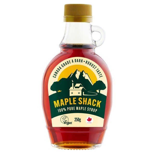 Maple Shack 100% Pure Grade A Maple Syrup   250g GOODS M&S   