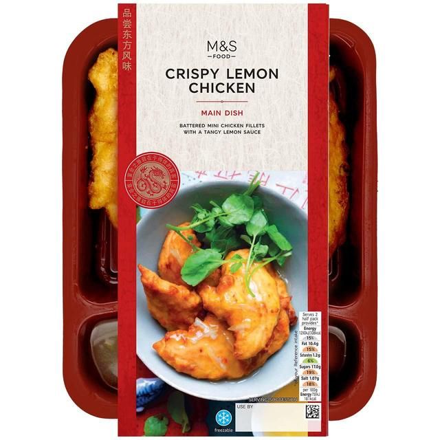 M&S Crispy Lemon Chicken   340g