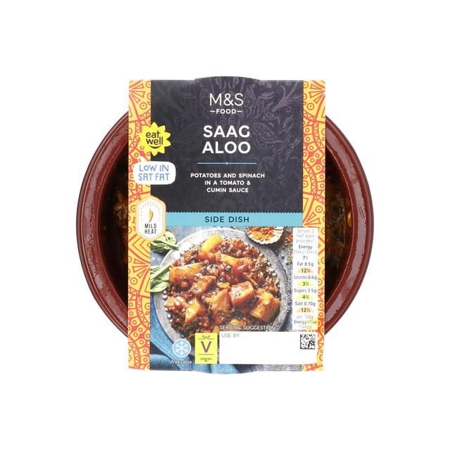 M&S Saag Aloo   250g