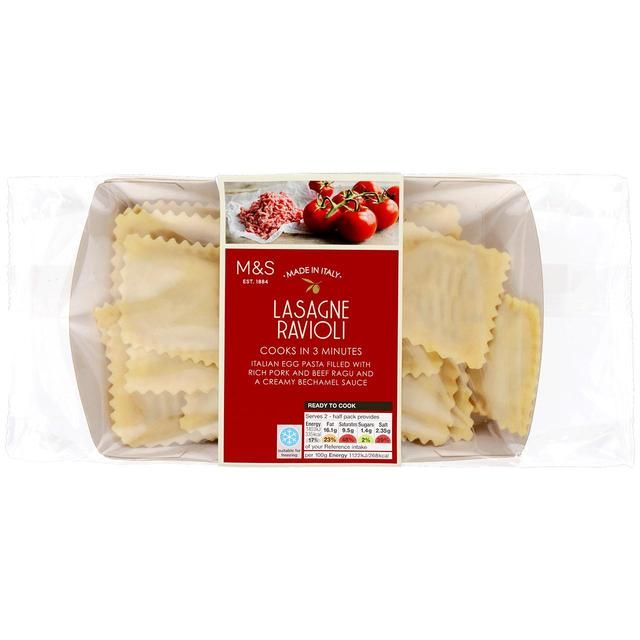 M&S Made In Italy Lasagne Ravioli   250g