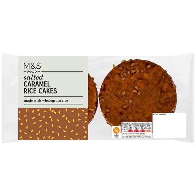 M&S Salted Caramel Rice Cakes   114g