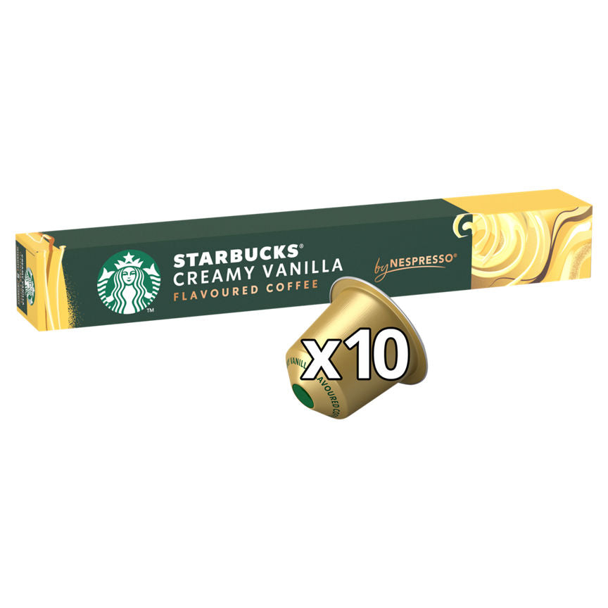 Starbucks Creamy Vanilla Flavoured Coffee 10 x 51g